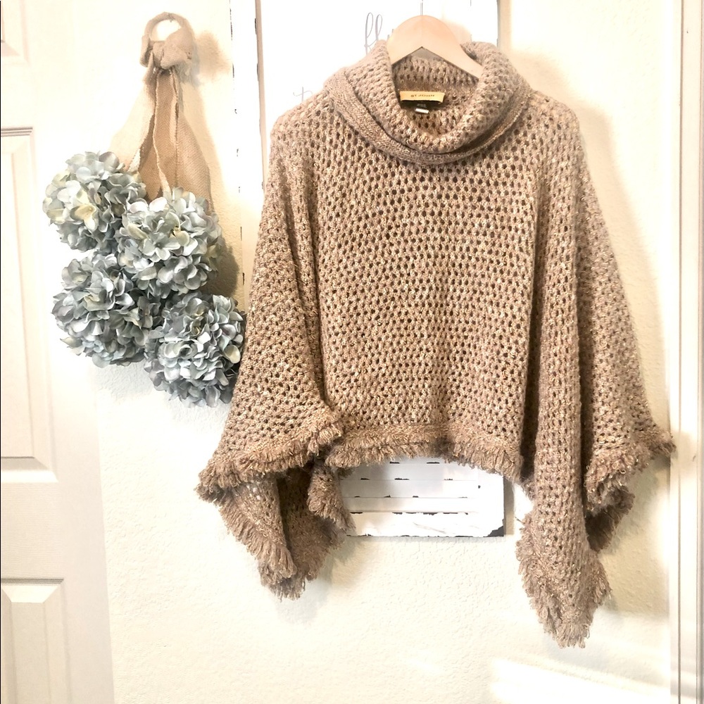 St. John Gold Poncho